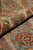 Rolled edge showing the supple handle and even wool pile of this brand new rug