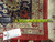 Tape measure and inventory tag confirming size beside ivory border, fine knotting and cotton fringe