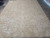 Full 9x13 Aubusson area rug seen end on, borderless French all over design
