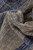 Close view of thick half inch natural wool pile rolled to show soft Berber handle