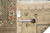 Back of the rug with tape measure and inventory tag confirming 9' x 12'6" dimensions