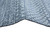 Selvage edge detail showing hand-finished side cords and fine diamond trellis pattern in blue