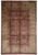 10' x 14'4" Jaipur rug shown flat with burgundy field and wide ivory floral border
