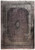 Full overhead view of 11'3" x 14'9" Indo-Bijar rug with central medallion and ivory fringe