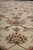 Low angle across the pile highlighting silk sheen in the all-over floral pattern