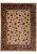 Beige and rust hand-knotted 11'6 x 14'6 Oriental rug with all over floral field