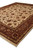 Three quarter view of the 11'6 x 14'6 oversize floral rug from India