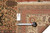 Back tag reading B-78876 with tape measure documenting this 9 by 11'10" hand-woven Oriental rug