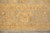 Border study with triple guard stripes, cross rosettes and a large beige palmette motif