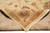 Folded back corner revealing cotton foundation, knot density and natural undyed wool fringe
