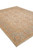 8'2 x 10'6 Afghan Chotan design rug photographed at an angle on a white studio background