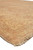 9x9 square Ziegler design wool rug seen low along its fringed end and border