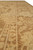 9 x 12 Peshawar rug seen at a low angle along its ivory guard borders