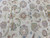 All over floral drawing detail with tulip heads, stepped flowerheads and small floating blossoms