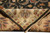 Folded back corner showing dense hand-knotted weave, cotton foundation and fine natural wool pile
