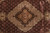 Detail of the lobed central medallion set on the fine herati lattice field