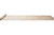 20 foot long Oriental runner photographed flat and partly rolled, ivory ground with delicate floral borders