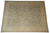 Full length view of the 9'2 x 11'10 Chobi Peshawar rug with soft green accents