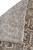 Back of the hand-knotted wool rug revealing its cotton foundation and clear knot definition