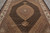 Overhead crop of the layered central medallion with anchor pendants above the black diamond lattice