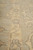 Close pile detail along the inner guard stripe, small flowers on a sand coloured ground