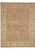 Peach and gold 7'9" x 9'6" Chobi Peshawar rug with all over floral vine field