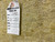 Rug tag reading Genuine Hand Woven Oriental Rug, number 6398, size 10 x 13.8