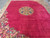 Large 9x13 Persian Kerman living room rug viewed from the corner, medallion and floral spandrel visible