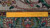 Ruler laid across the weave to check knot count on this hand-knotted Tabriz rug