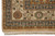 Border corner detail with rosettes, leaf vine and mitered Greek key meander bands