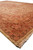 Side profile of the 3'8" x 5'3" Ghazvin rug showing low even pile and finished edge