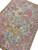 4x6 European tapestry photographed at an angle, showing both figures, hunting birds and leafy border
