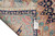 Reverse corner with hang tag reading rug number 56756 and size 4 x 6