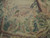 Detail of distant hillside village, sage foliage and soft ivory sky in flat tapestry weave