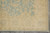 Corner close-up with guard stripes, gold main border, teal field and clean ivory fringe