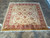 Hand-knotted 6'4" x 6'7" Chobi Ziegler square rug photographed flat, showing even pile and clean borders