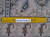 10x13 Persian Kashan rug reverse with ruler showing fine hand-knotted wool knot count