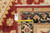Tape measure and inventory tag F-4316 documenting the 7'9 x 9'10 hand-knotted rug size