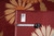 Back tag reading F-4071 with tape measure confirming 7'9" x 10' Tibetan rug size