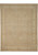 Full overhead view of 8' x 10' Chobi Peshawar rug with beige all over floral field
