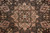 Center star medallion of the Dom Esfahan design in olive green, peach and ivory tones