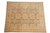 Angled studio shot showing scrolling vine field and wide compartmented border of Chotan design