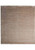 Full view of 7'10" x 8'2" square wool and silk rug in light sage green