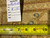 Back tag reading rug number P.x15105 size 8 x 10 beside a tape measure