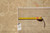 Back corner with tape measure and seller tag printed PIX 25284 and 8'2" x 9'6"