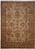 Beige field all-over floral 9x12 Jaipur Oriental rug with wide gold brown border
