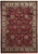 9' x 12' red and ivory Jaipur rug shown in full with all over floral field