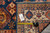 Back of rug with tag PIX 26713 and tape measure confirming 6'10 x 10'2