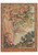 6'1 x 7'10 French pictorial tapestry rug with pastoral scene and rose garland border
