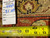 Back tag marked rug number 6445 with tape measure confirming the 8'1" x 10'7" size
